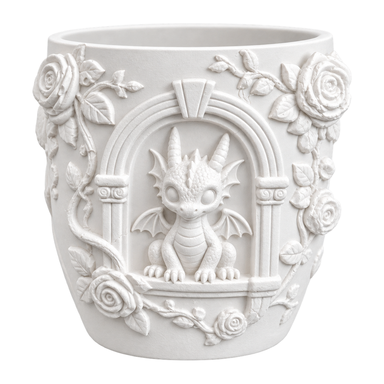 Baby Dragon Rose Planter