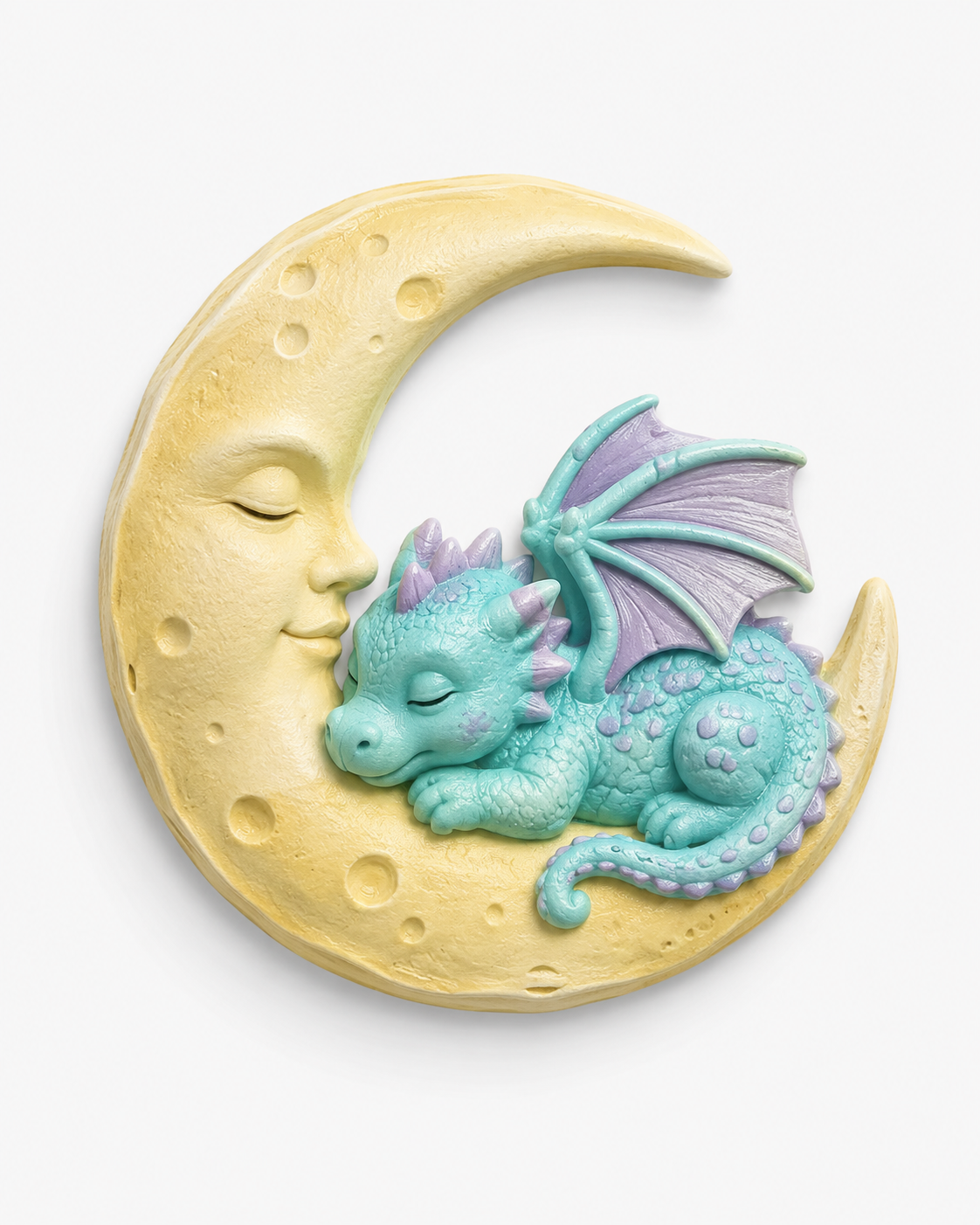 Sleepy Moon Dragon — Painted inspiration