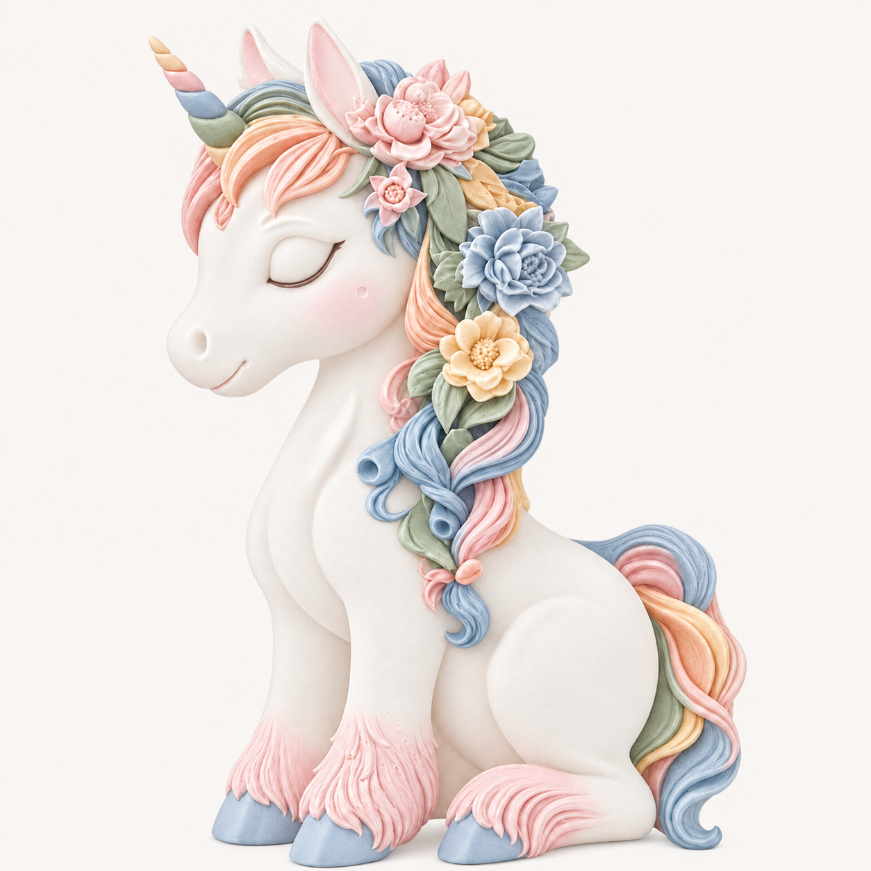Flower Crown Unicorn — Painted inspiration — Palette 2